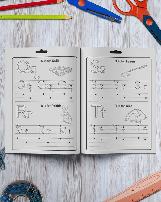 Imagine Ink: Color Alphabet Workbook w/ Markers - ABCmouse