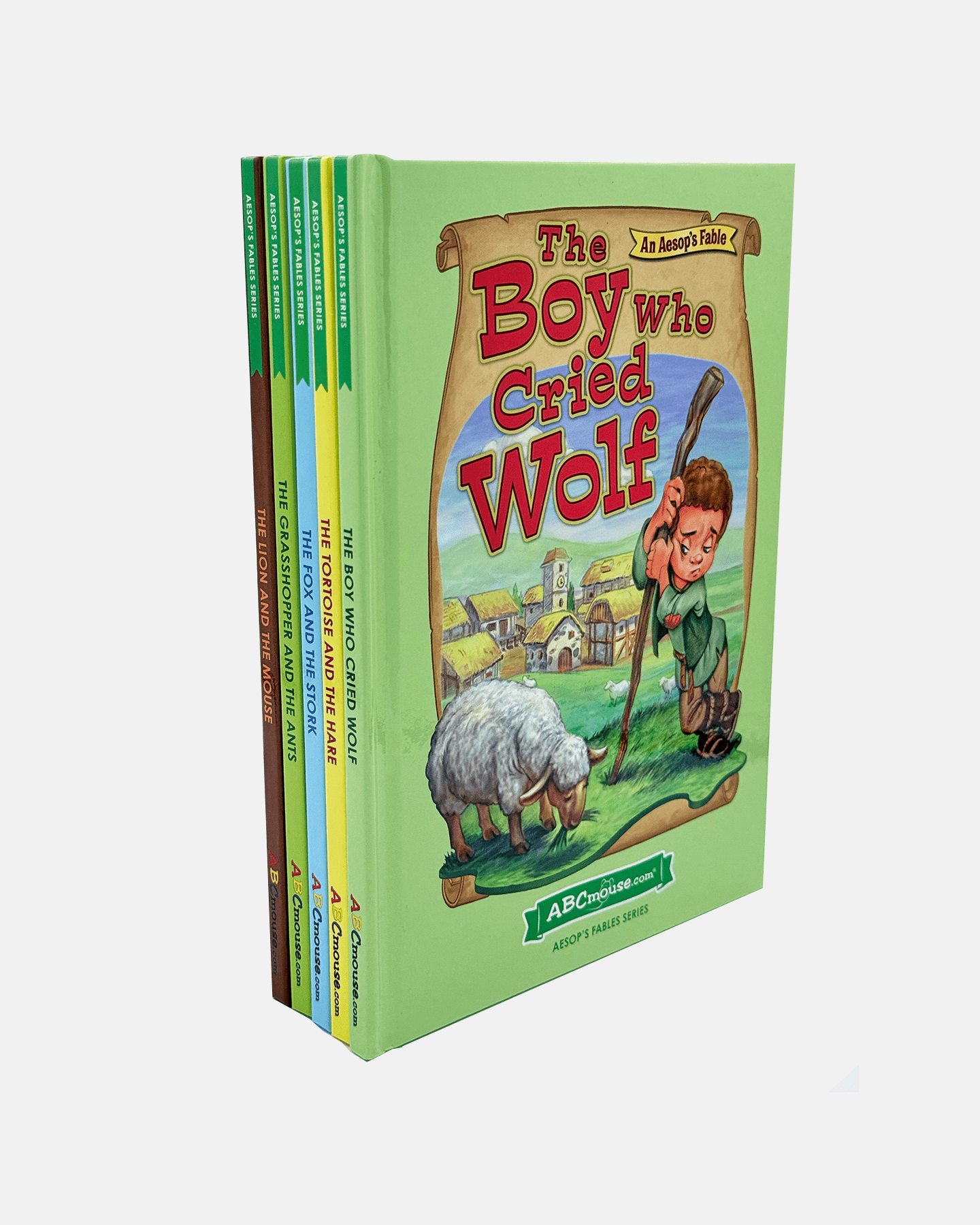 Aesop Fables Series 1: Story Time Readers - 5 Pack Bundle Hardcover - ABCmouse