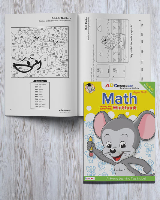 Math: Adding and Subtracting Workbook - ABCmouse