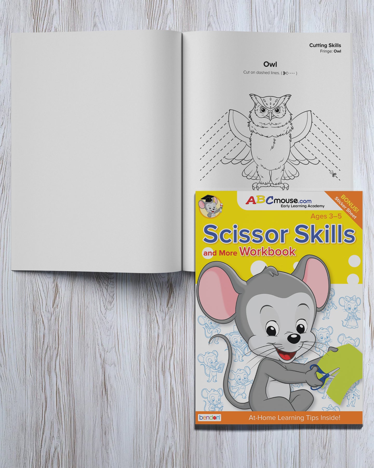 Scissor Skills and More Workbook - ABCmouse