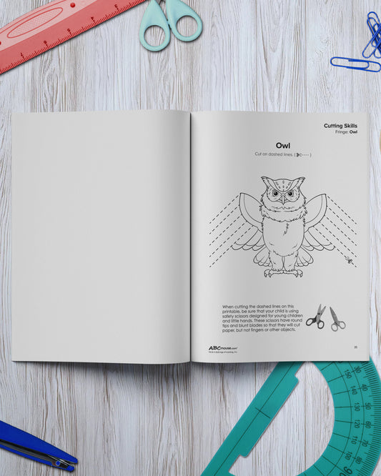 Scissor Skills and More Workbook - ABCmouse