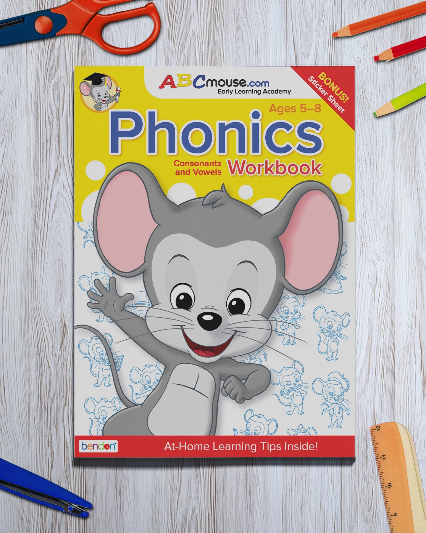 Phonics: Consonants and Vowels Workbook - ABCmouse