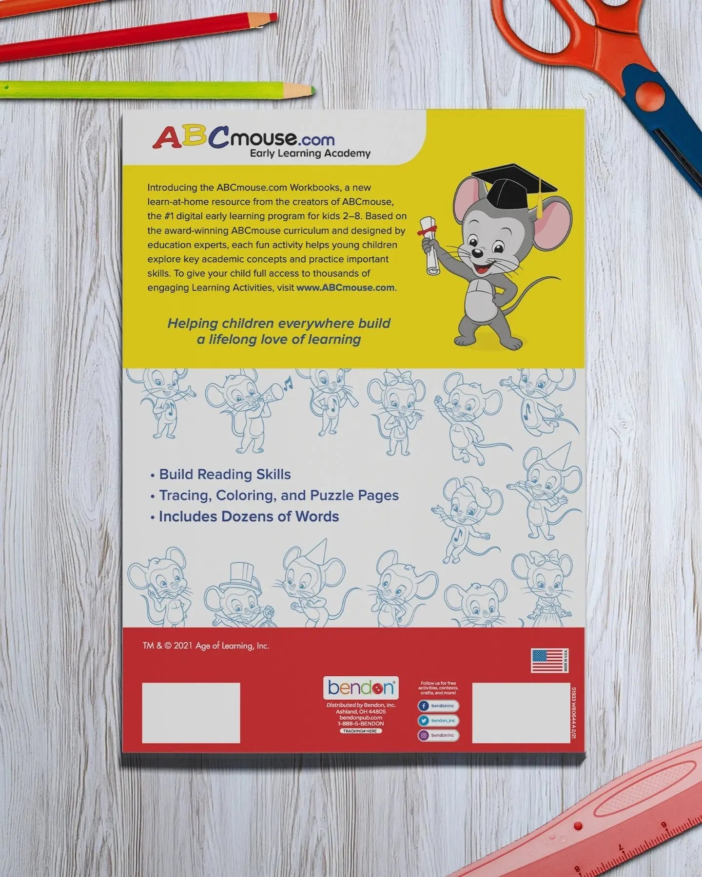 Phonics: Word Families, Blends, and Digraph Workbook - ABCmouse