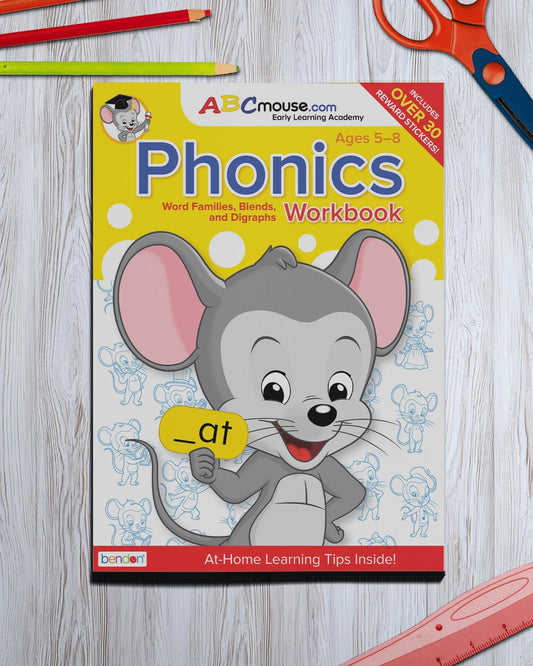 Phonics: Word Families, Blends, and Digraph Workbook - ABCmouse