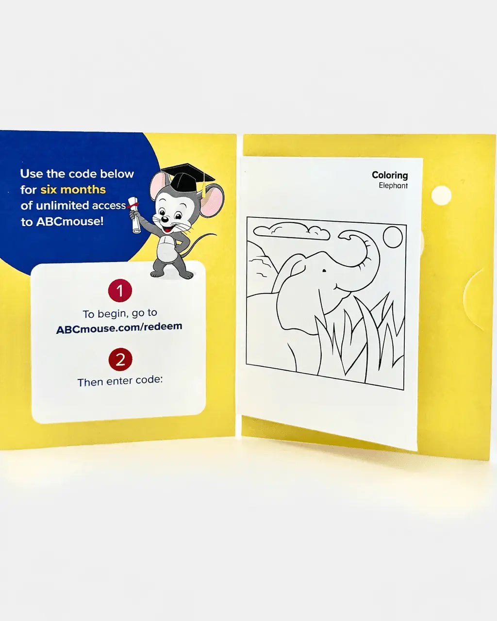 6 Month Subscription Gift Card (Physical Card) - ABCmouse