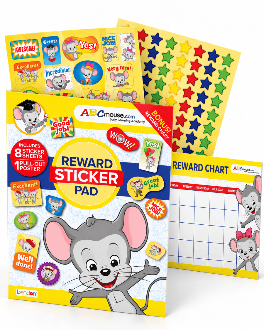 ABCmouse Reward Sticker Pad with Poster - ABCmouse