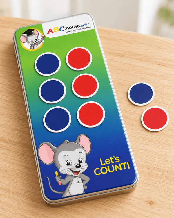 ABCmouse Counting & Patterns Magnetic Tin Learning Set