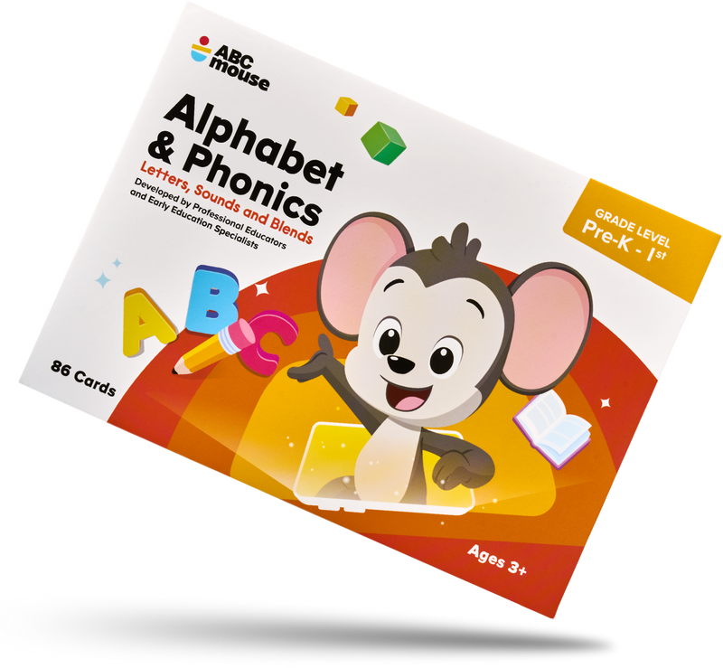 Alphabet & Phonics Flash Cards