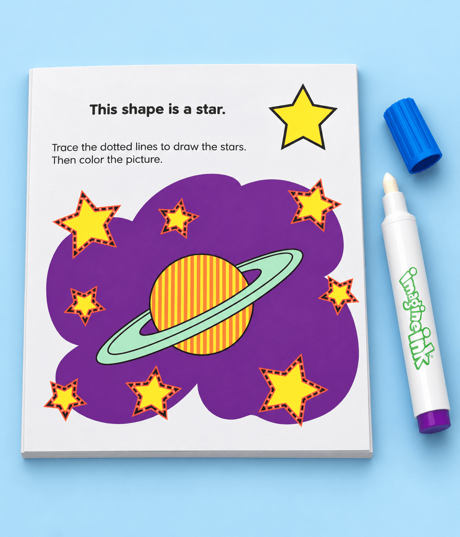 ABCmouse Colors & Shapes Imagine Ink Magic Ink Book - ABCmouse