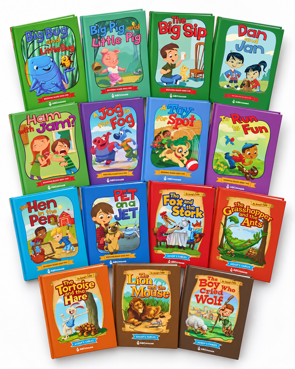 Ultimate Beginner Readers Library - 15 Pack Bundle Hardcover