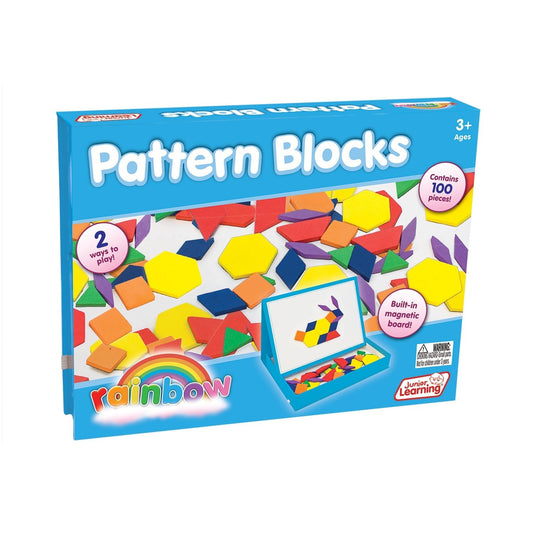 Rainbow Pattern Blocks - ABCmouse