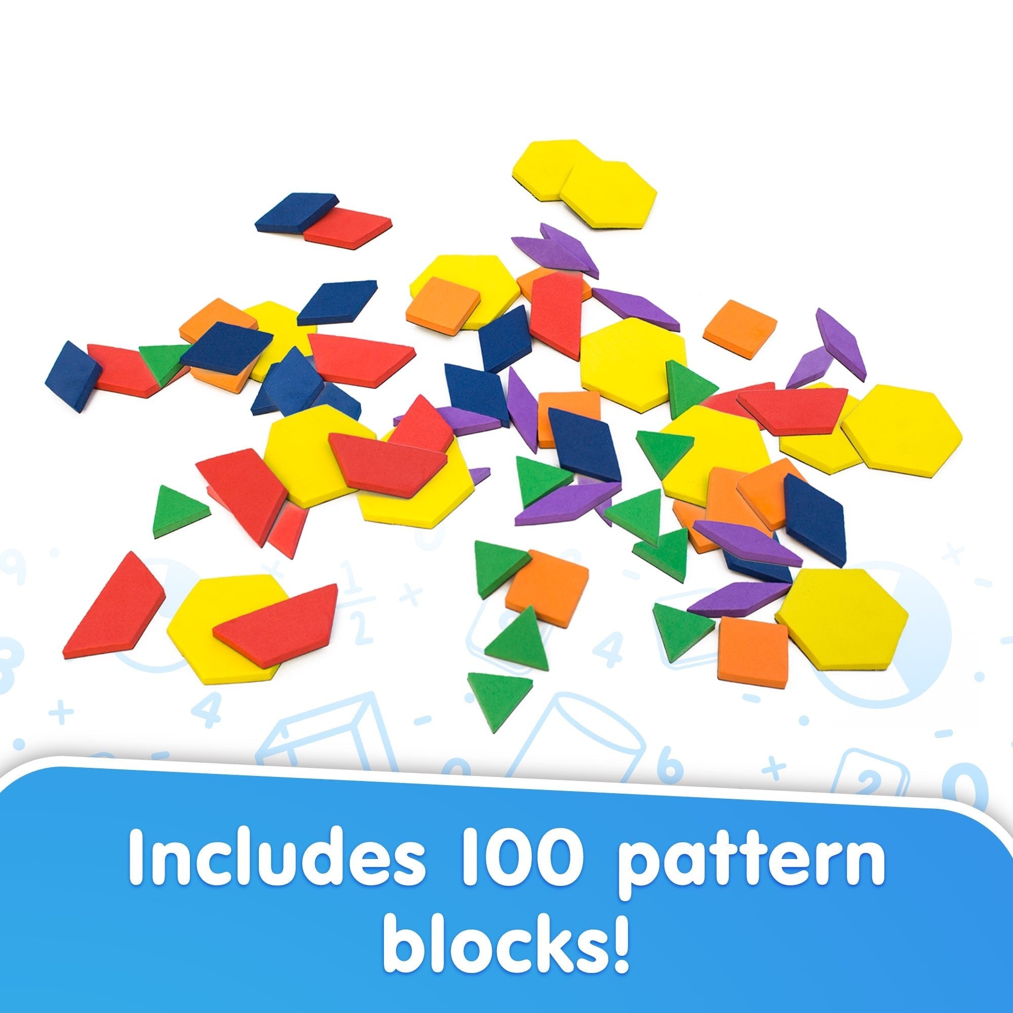 Rainbow Pattern Blocks - ABCmouse