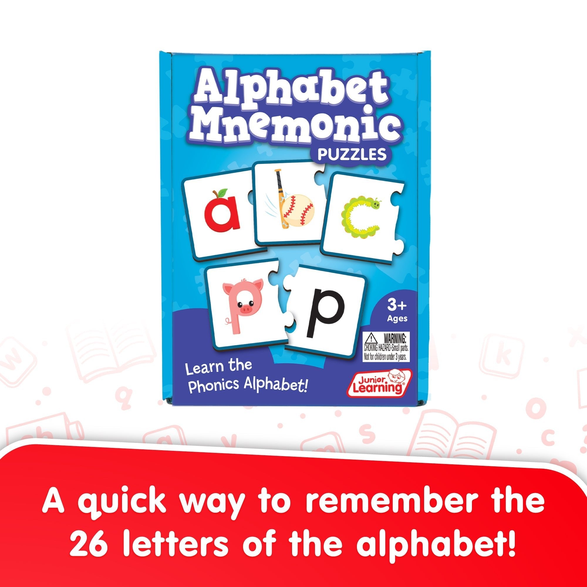 Alphabet Mnemonics Puzzles - ABCmouse