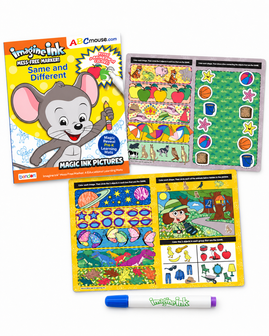 ABCmouse Same or Different Imagine Ink Learning Mat - ABCmouse