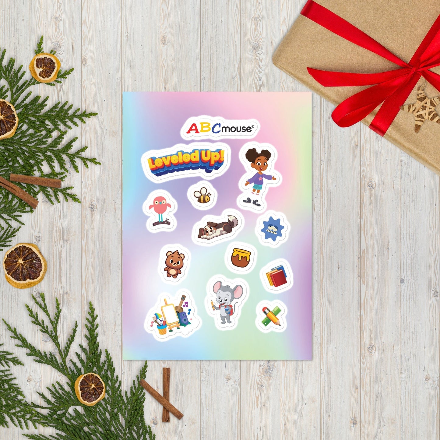 Leveled Up! Achievement Sticker Sheet - ABCmouse