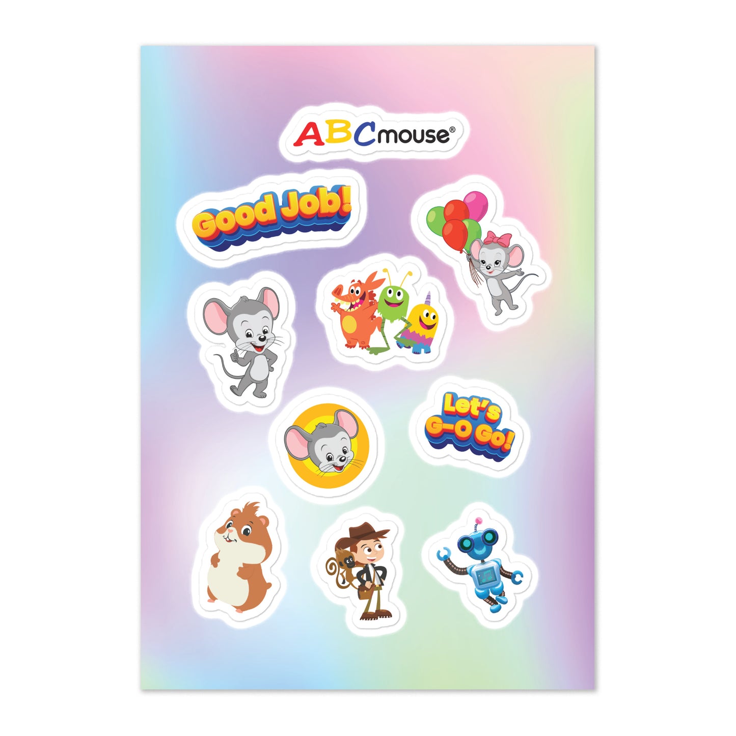 Good Job! Adventure Sticker Sheet - ABCmouse