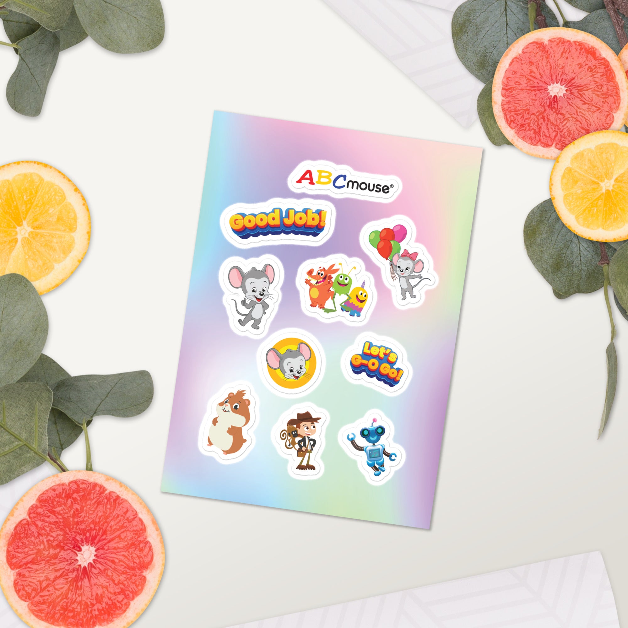 Good Job! Adventure Sticker Sheet - ABCmouse
