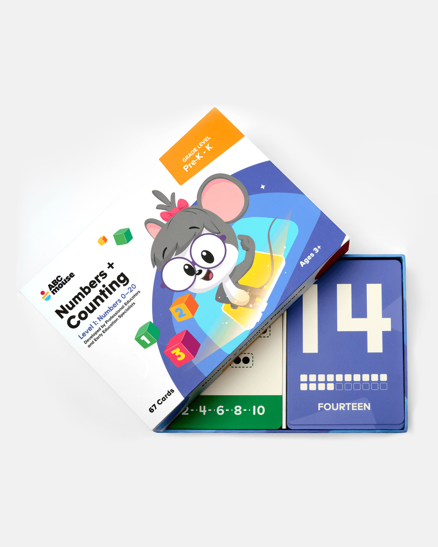 ABCmouse Numbers + Counting Flashcards Level 1 - ABCmouse
