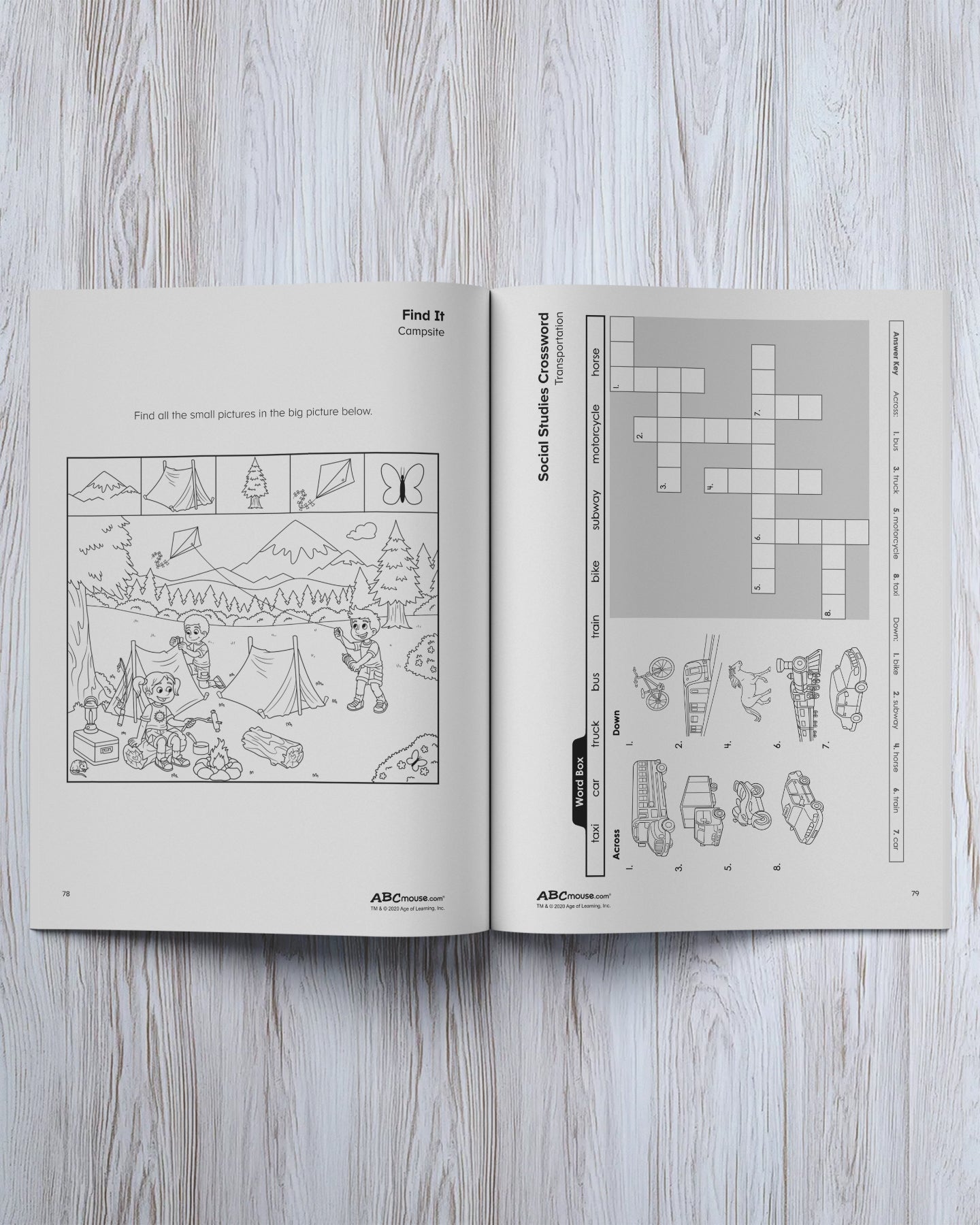 People and Places Workbook - ABCmouse
