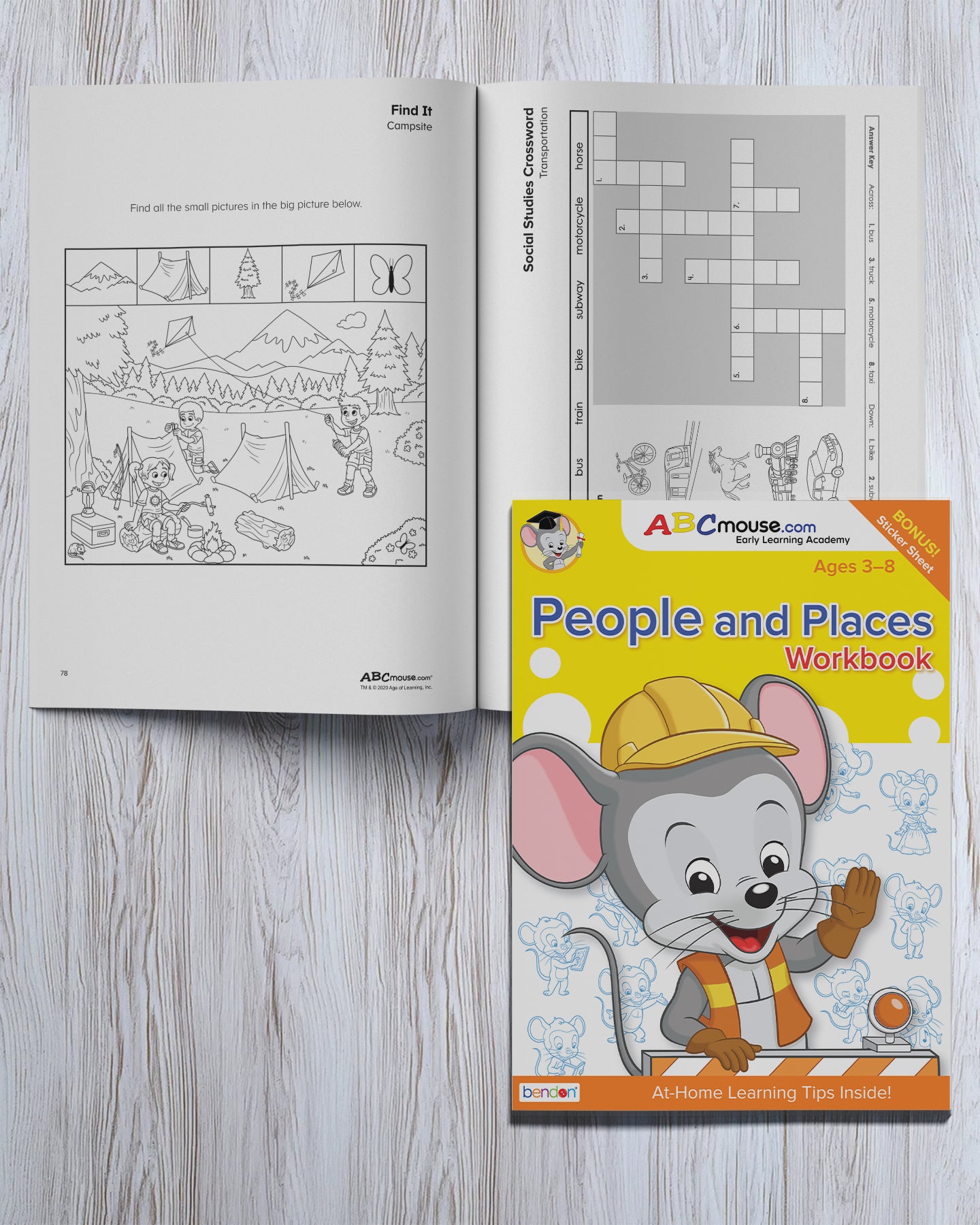 People and Places Workbook - ABCmouse