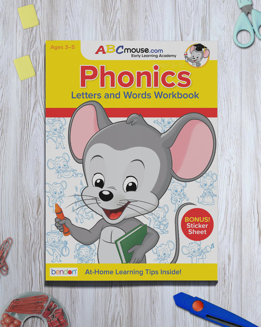 Phonics: Letters and Works Workbook - ABCmouse
