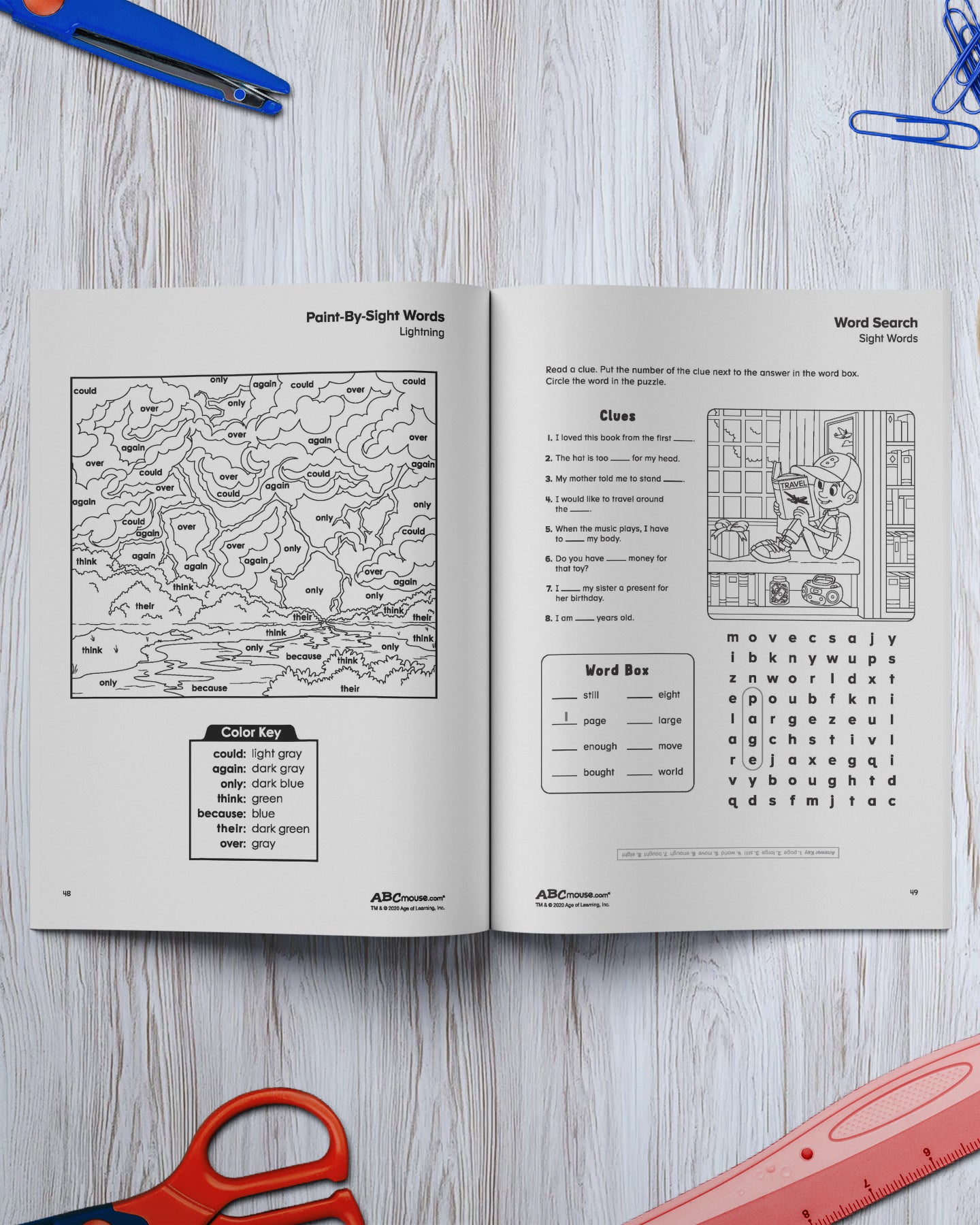 Reading: Sight Words Workbook - ABCmouse