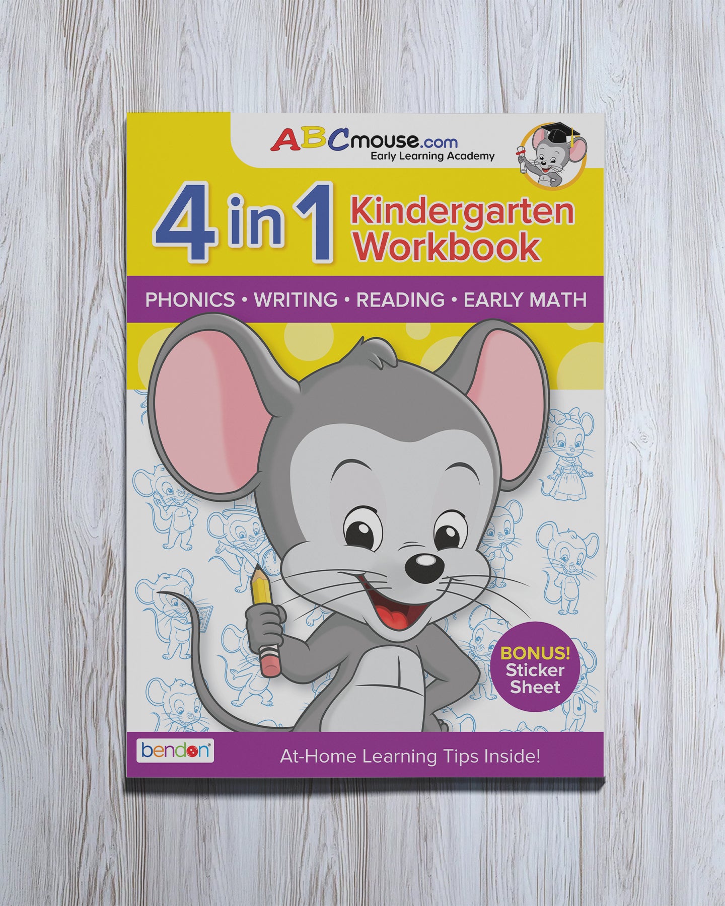 4 - in - 1 Kindergarten Workbook - ABCmouse