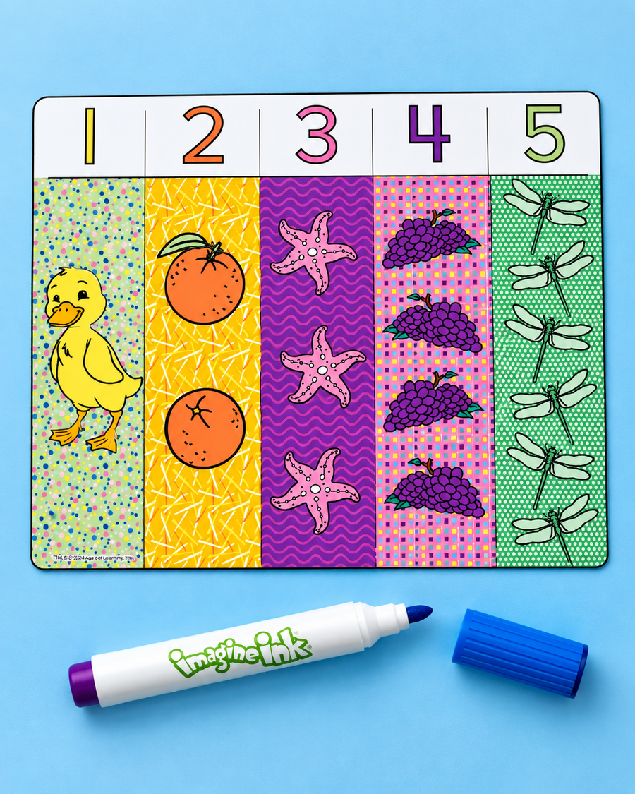 ABCmouse Letters & Numbers Imagine Ink Learning Mat - ABCmouse