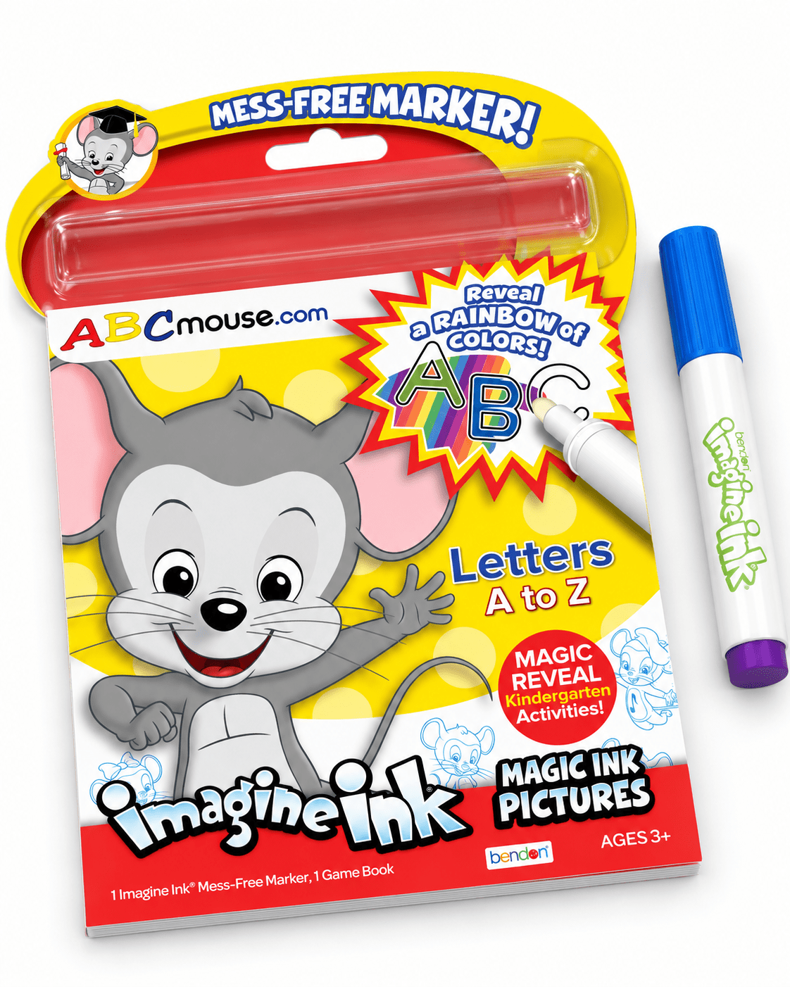 ABCmouse Numbers & Counting Imagine Ink Magic Ink Book - ABCmouse
