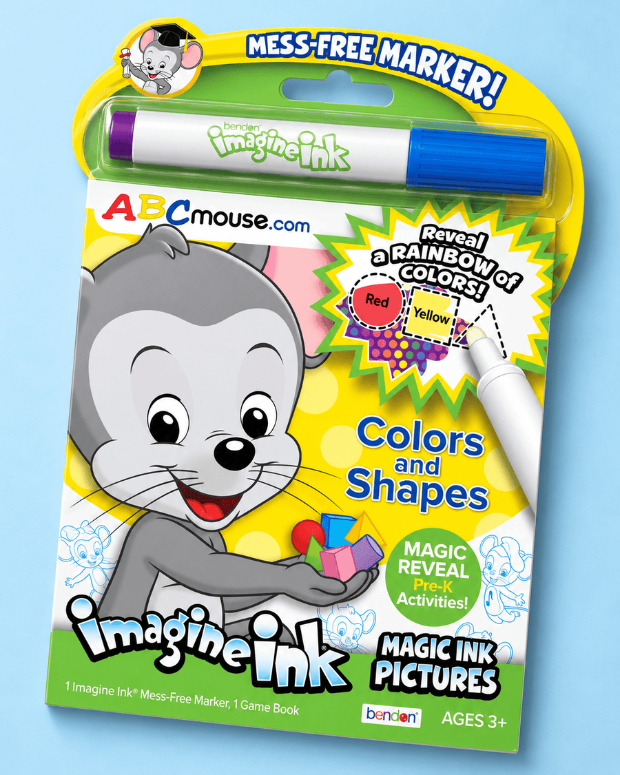 ABCmouse Colors & Shapes Imagine Ink Magic Ink Book - ABCmouse