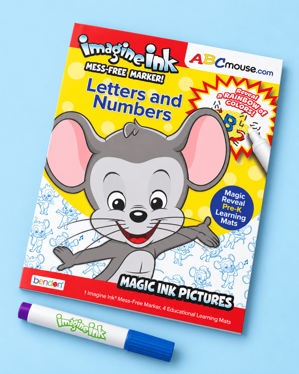 ABCmouse Letters & Numbers Imagine Ink Learning Mat
