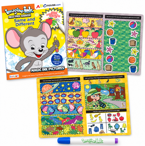 ABCmouse Same or Different Imagine Ink Learning Mat - ABCmouse