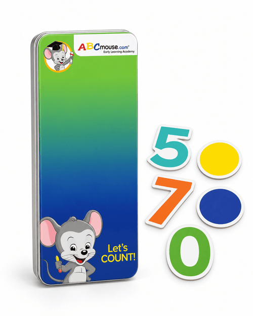ABCmouse Counting & Patterns Magnetic Tin Learning Set - ABCmouse