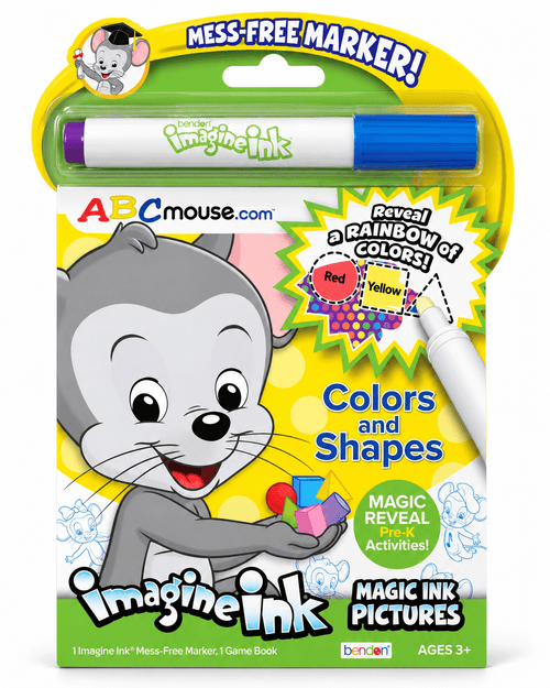ABCmouse Colors & Shapes Imagine Ink Magic Ink Book - ABCmouse