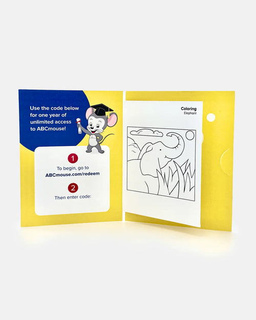 6 Month Subscription Gift Card (Physical Card) - ABCmouse