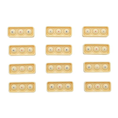 Full set of ABCmouse CVC Word Fidget Popper Boards