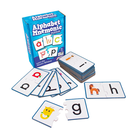 Alphabet Mnemonics Puzzles - ABCmouse