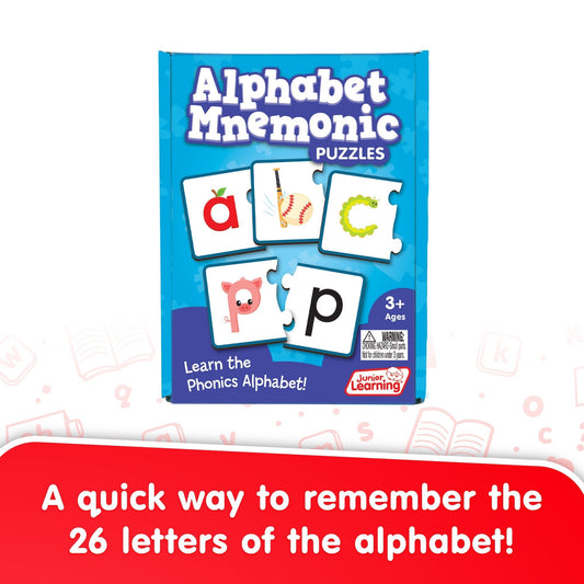 Alphabet Mnemonics Puzzles - ABCmouse