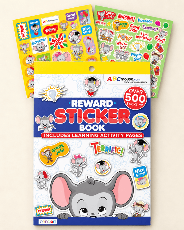 ABCmouse Reward Sticker Learning Book