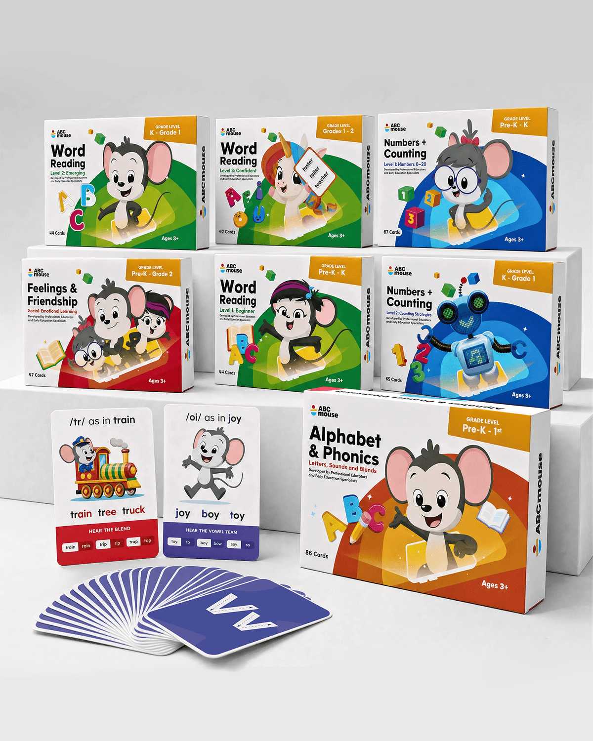 ABCmouse Grand Adventure Pack (All 7 Flashcard Decks) - ABCmouse