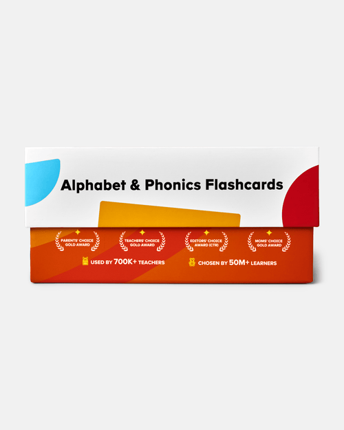 Child using ABCmouse Alphabet & Phonics Flashcards