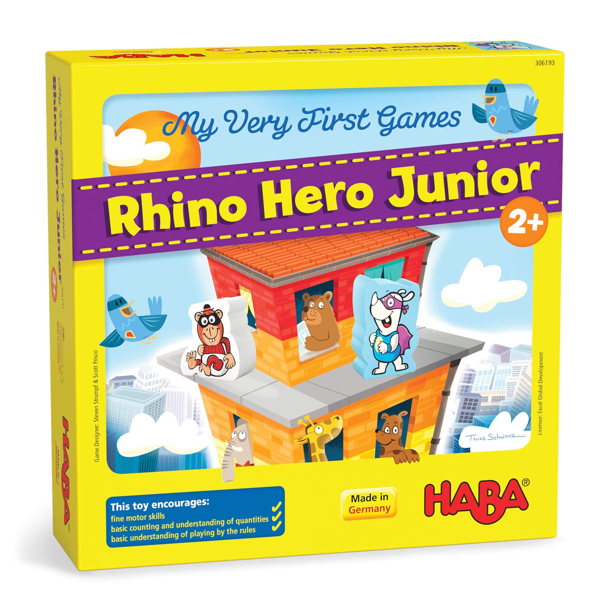My Very First Games - Rhino Hero Junior - ABCmouse