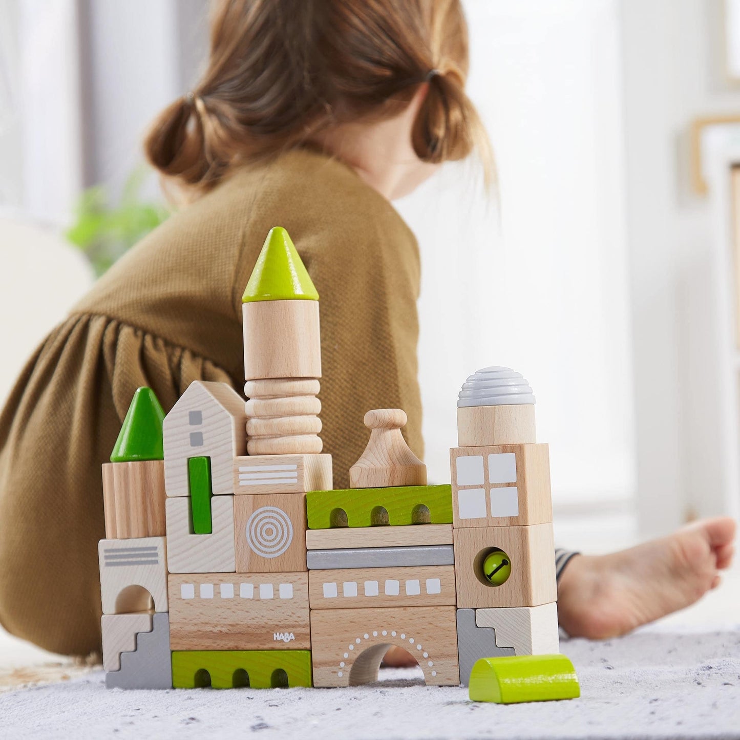 Coburg 28 Piece Wooden Building Blocks - ABCmouse