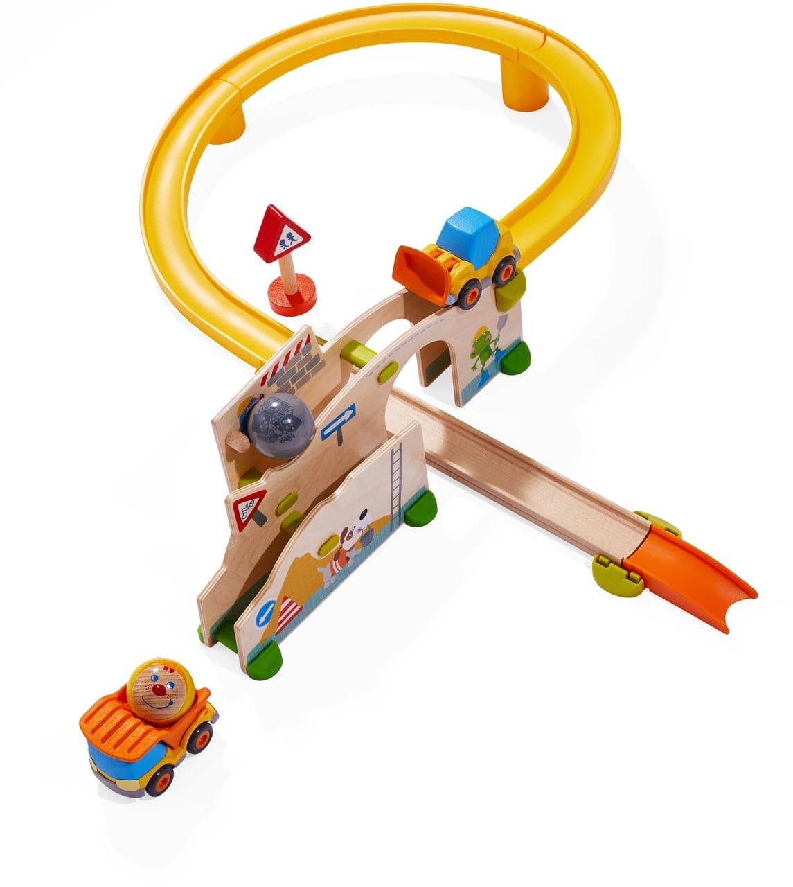 Kullerbu Construction Site Play Track Starter Set - ABCmouse