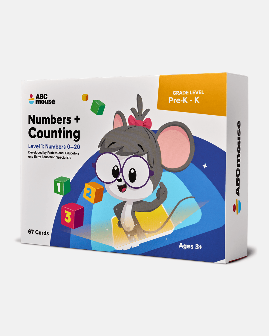 ABCmouse Numbers + Counting Flashcards Level 1 - ABCmouse