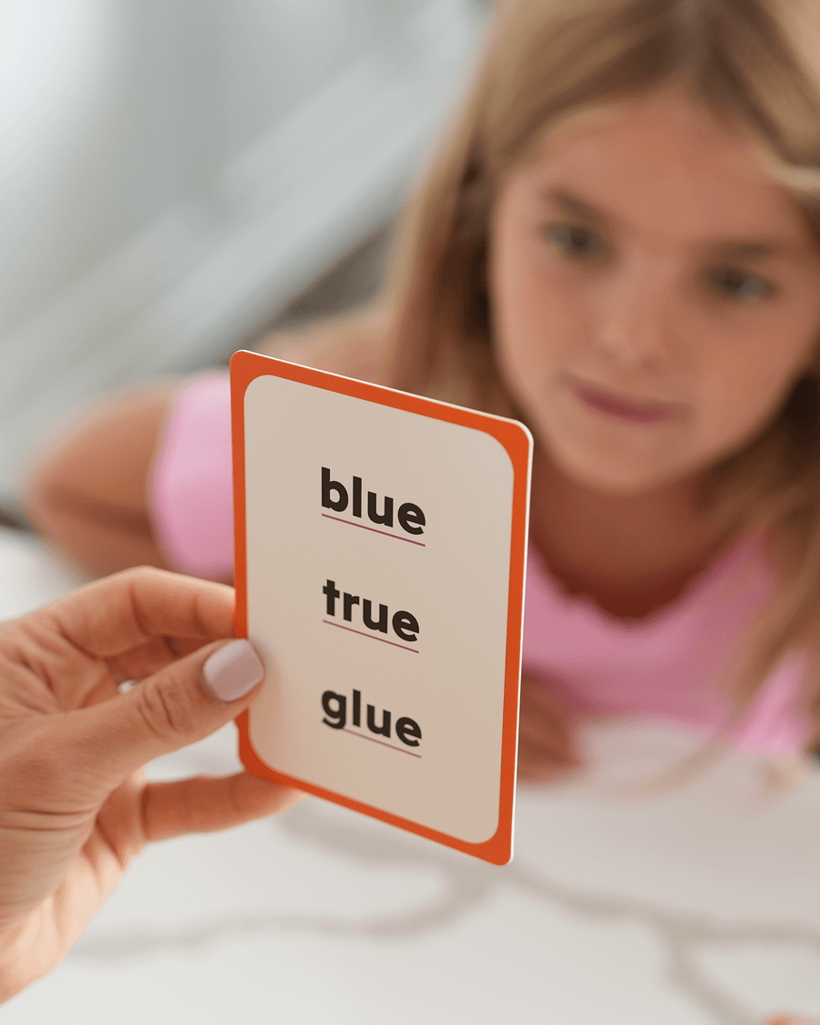 ABCmouse Word Reading Flashcards Level 1 deck in its rigid gift box