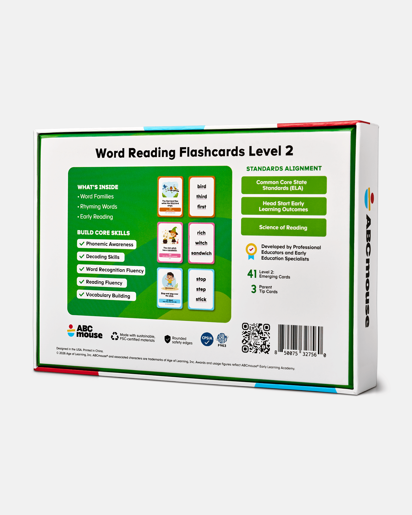 ABCmouse Word Reading Flashcards Level 2 - ABCmouse